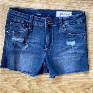 AG Girls Kids Denim Shorts Size 14 Blue